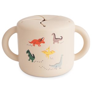 Mushie Snack Cup - Dinosaurs